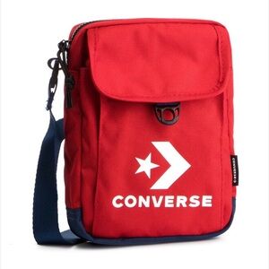 Converse Red and Blue Crossbody Bag Sachet Unisex